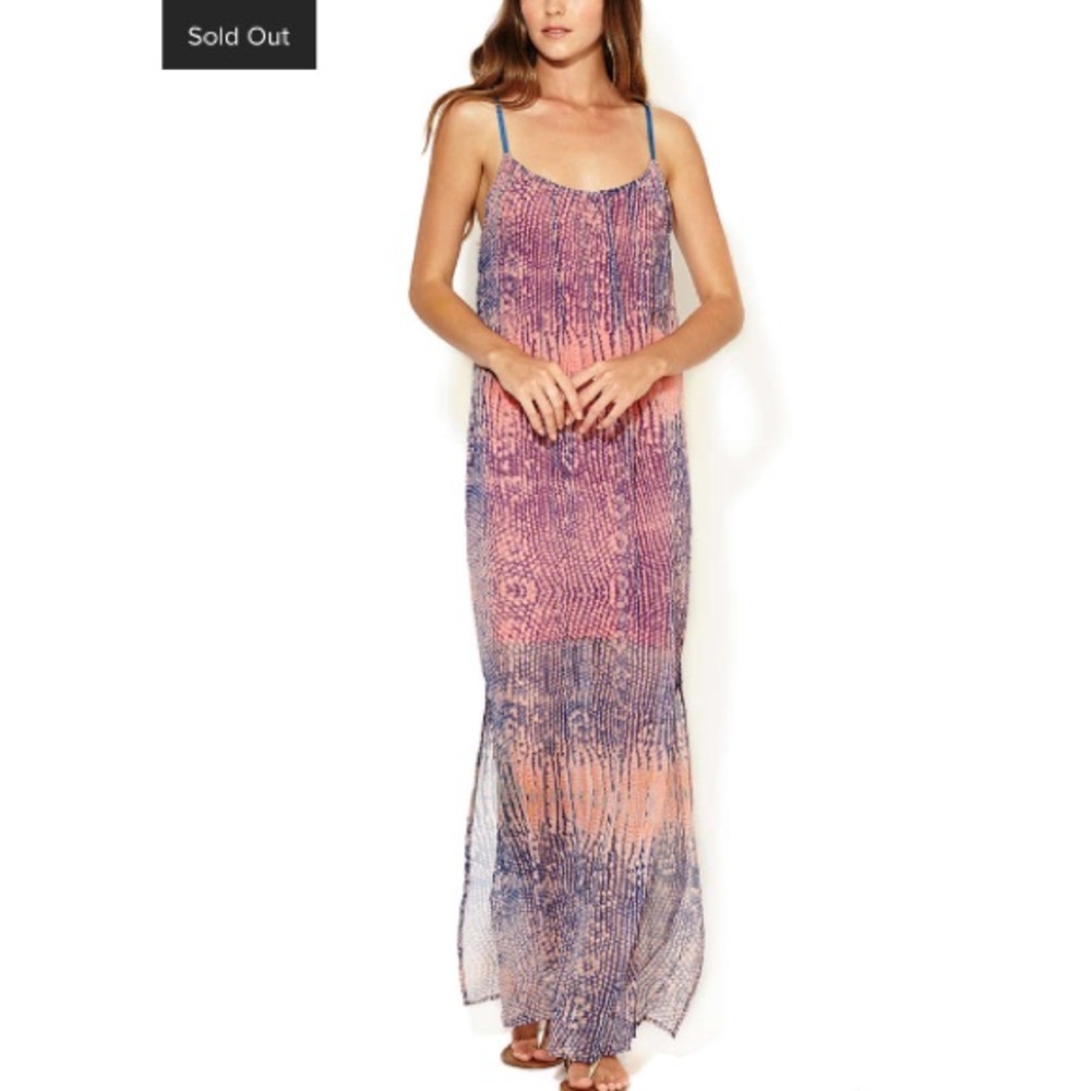 Colorful Print Maxi